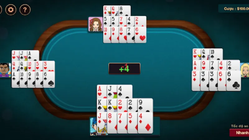 Thuật ngữ, cách xếp chi và độ mạnh bộ bài