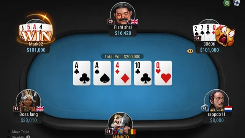 Tổng quan và luật chơi game bài Omaha Poker đổi thưởng