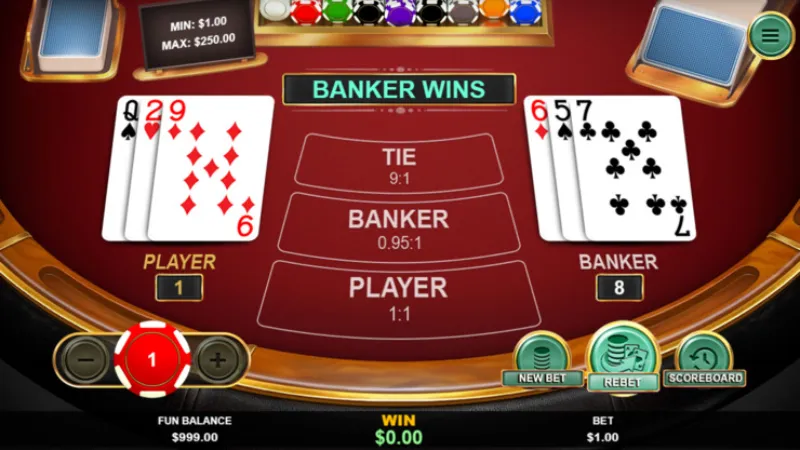 Tổng quan về Baccarat và luật chơi cơ bản